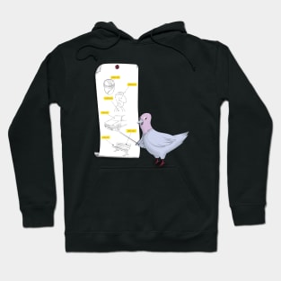 Game of pigeon Rules n°1 Hoodie